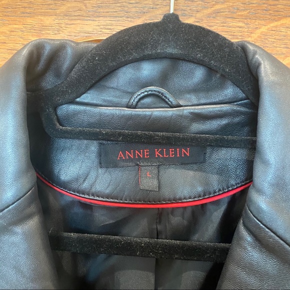 Anne Klein Leather Jacket - Picture 2 of 15